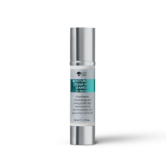 CREMA HIDRATANTE CON ALGAS para el rostro, 50 ML