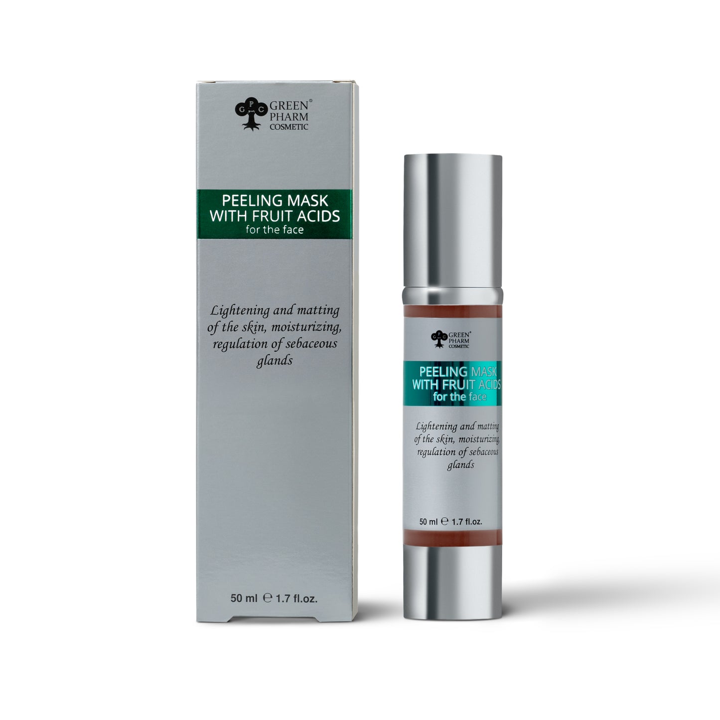 MASKA PEELING Z KWASAMI OWOCOWYMI do twarzy, 50 ml