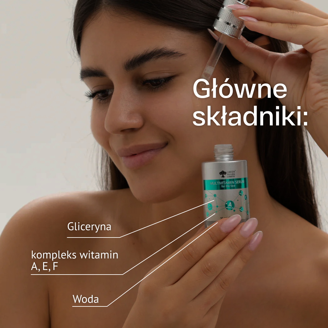 SERUM MULTIWITAMINOWE do twarzy, 30 ML