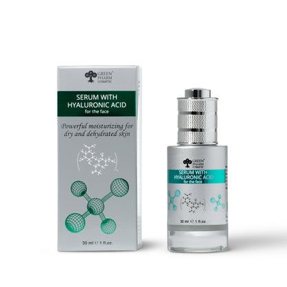 SERUM CON ÁCIDO HIALURÓNICO para el rostro, 30 ml