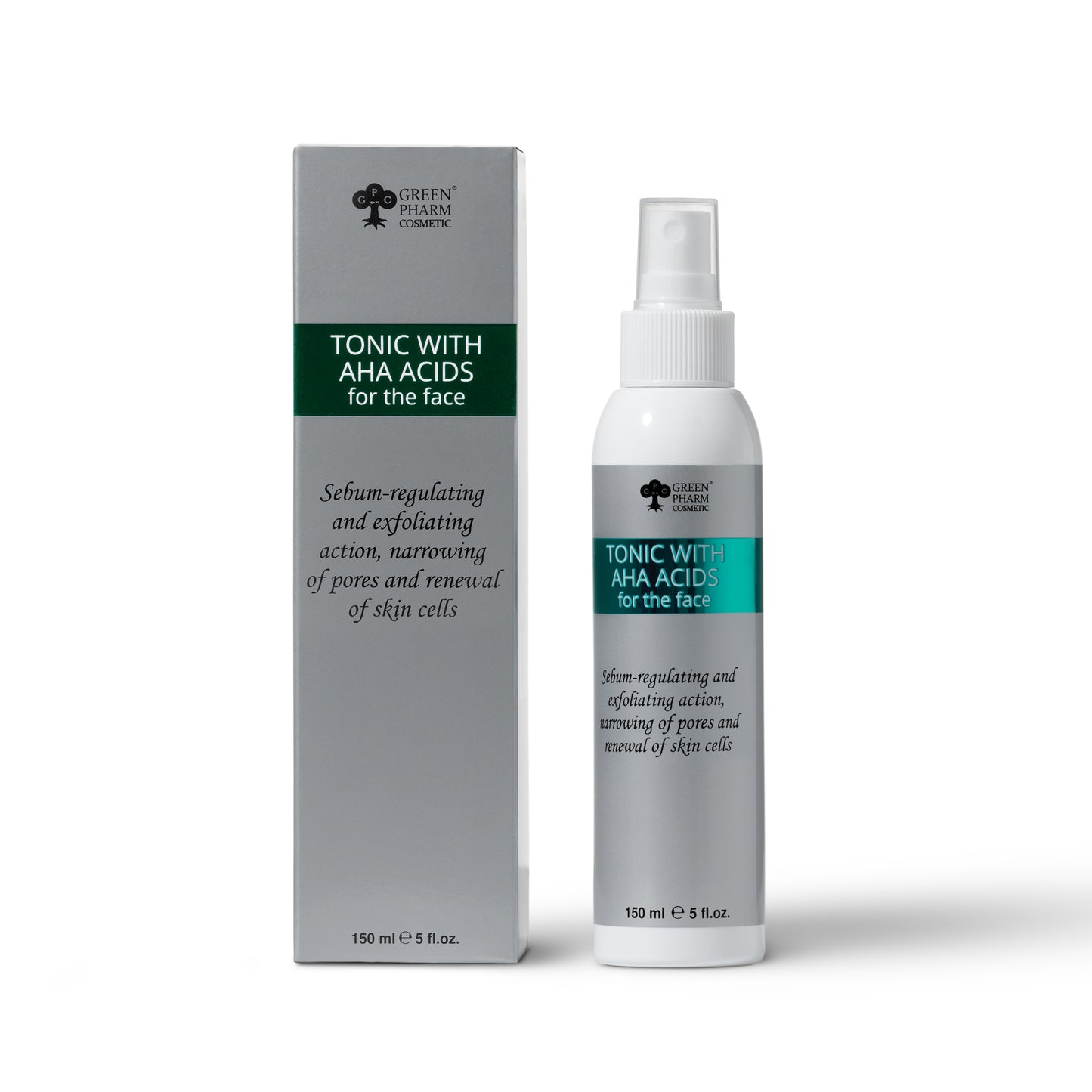 TÓNICO FACIAL CON ÁCIDOS AHA, 150 ML