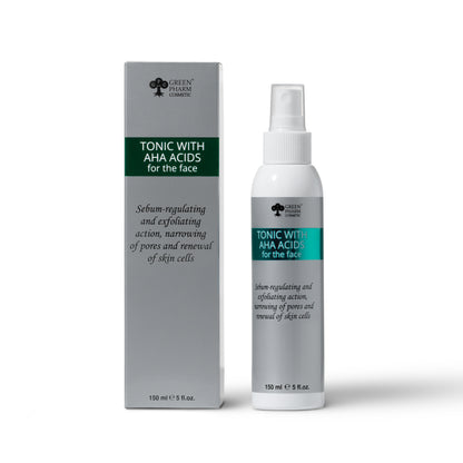 TÓNICO FACIAL CON ÁCIDOS AHA, 150 ML