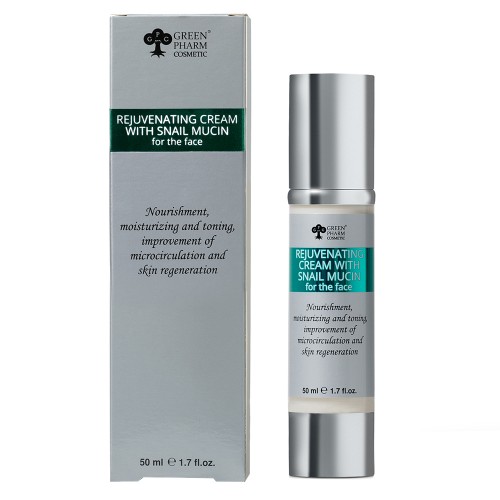 Rejuvenating cream with snail mucin, 50 ml