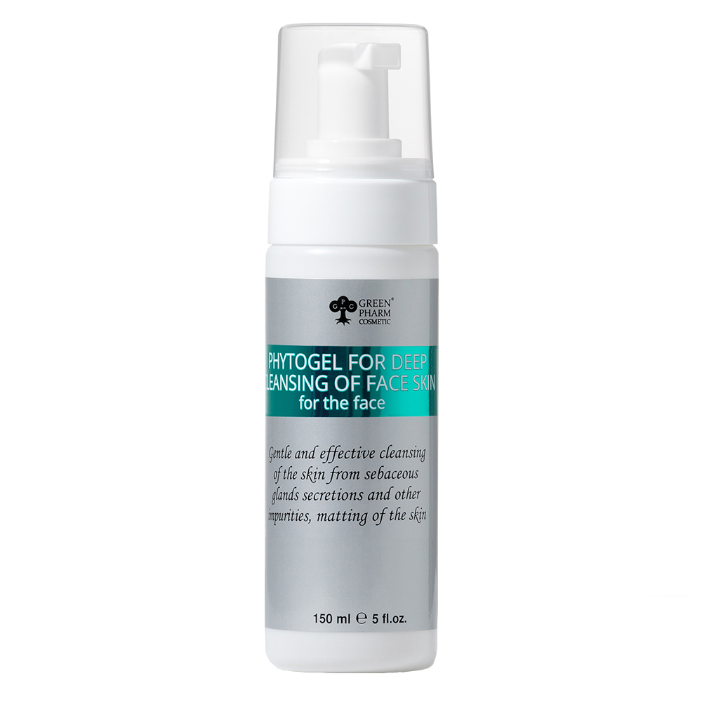 Phytogel for deep cleansing of face skin, 150 ml