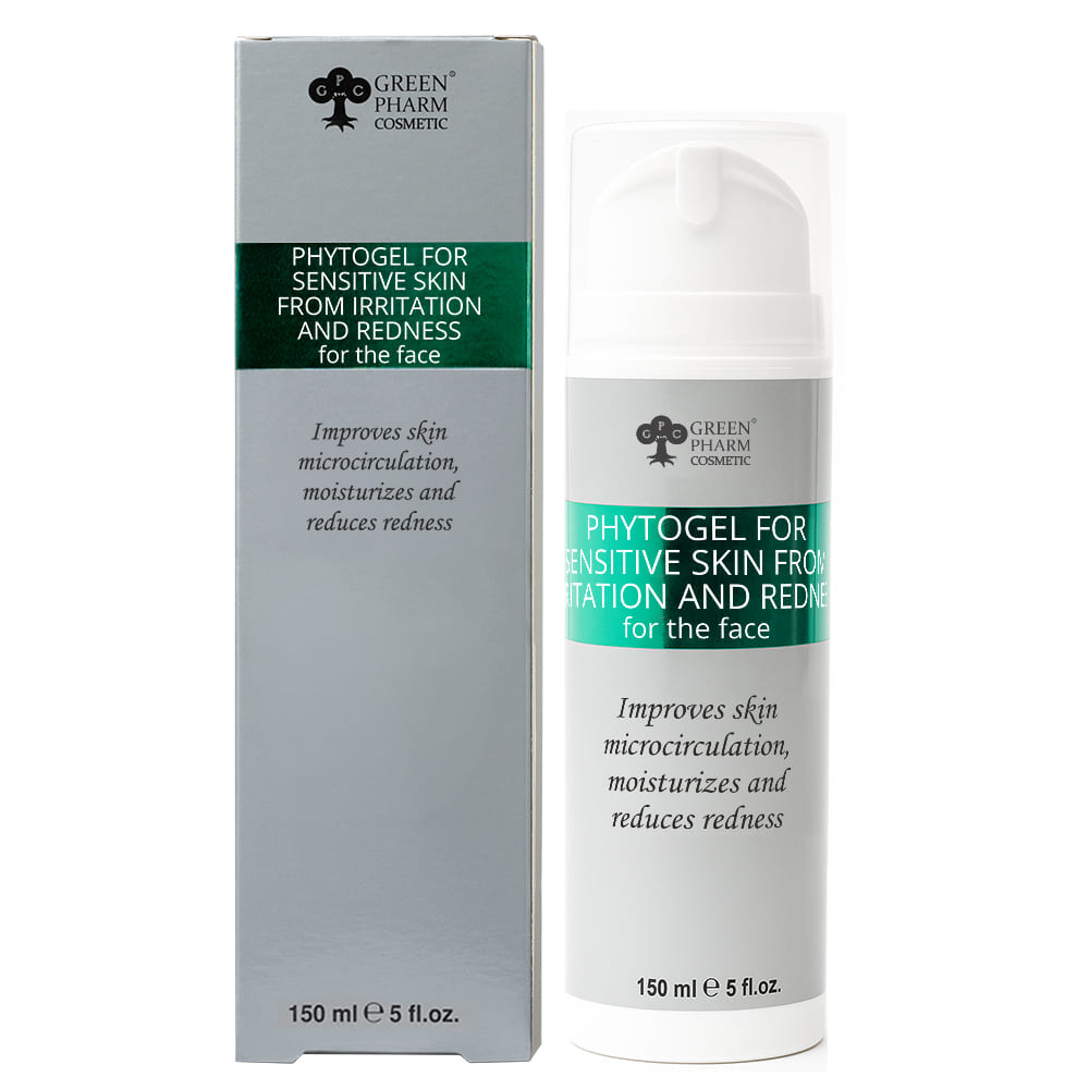 Phytogel for sensitive skin from irritation and redness, 150 ml