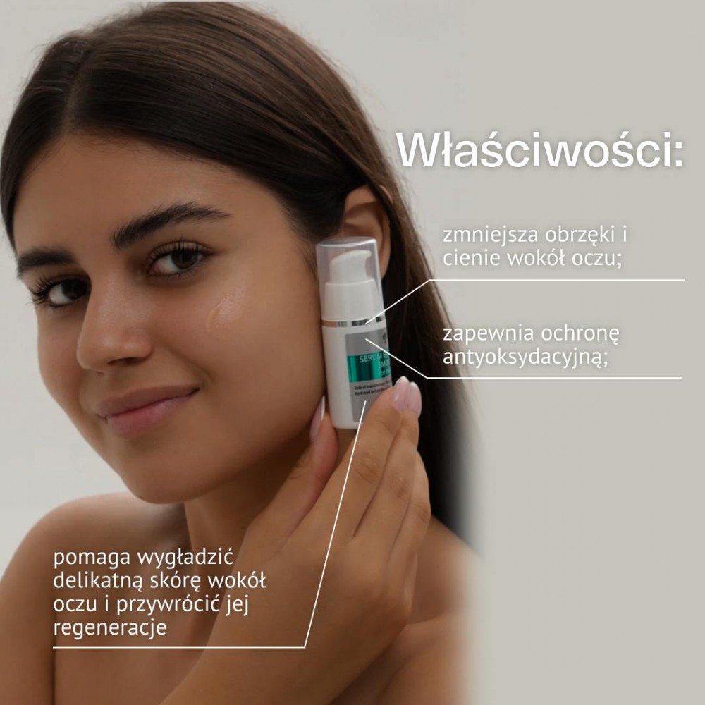 Serum bioprotector smoothing for the eye area, 15 ml