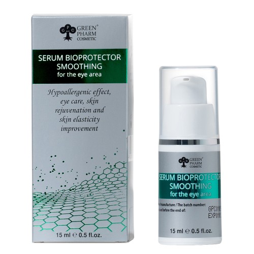 Serum bioprotector smoothing for the eye area, 15 ml