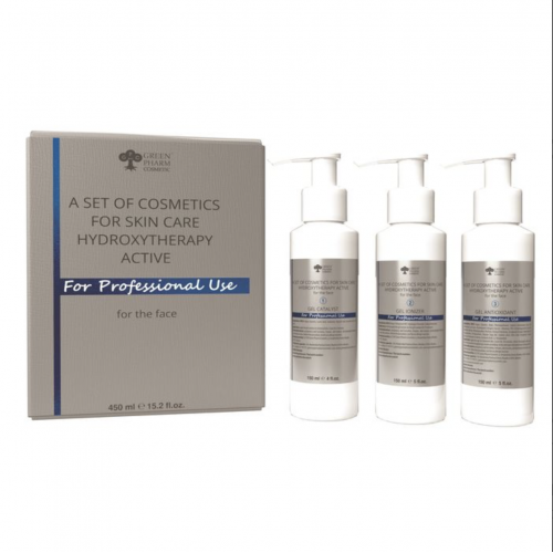 A set of cosmetics for skin care Hydroxytherapy Active 450 ml