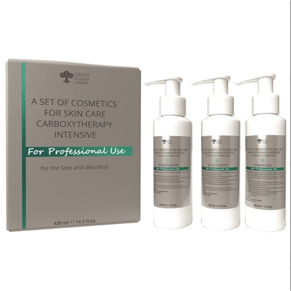 A set of cosmetics for skin care Carboxytherapy Intensive for the face and décolleté, 420 ml