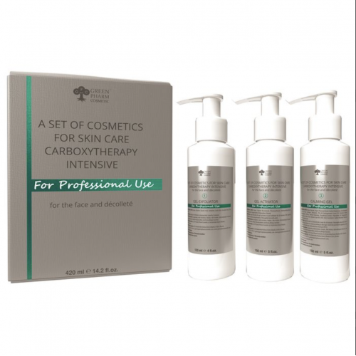 A set of cosmetics for skin care Carboxytherapy Intensive for the face and décolleté, 420 ml