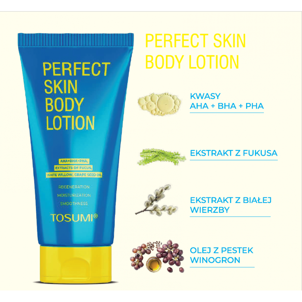 Крем-лосьйон регенеруючий для тіла Perfect Skin Body Lotion TOSUMI 250 мл