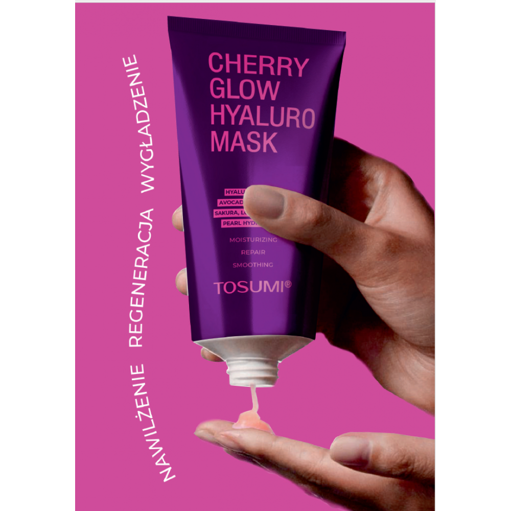 Маска гіалуронова для тіла CherryGlow Hyaluro Mask TOSUMI 250 мл
