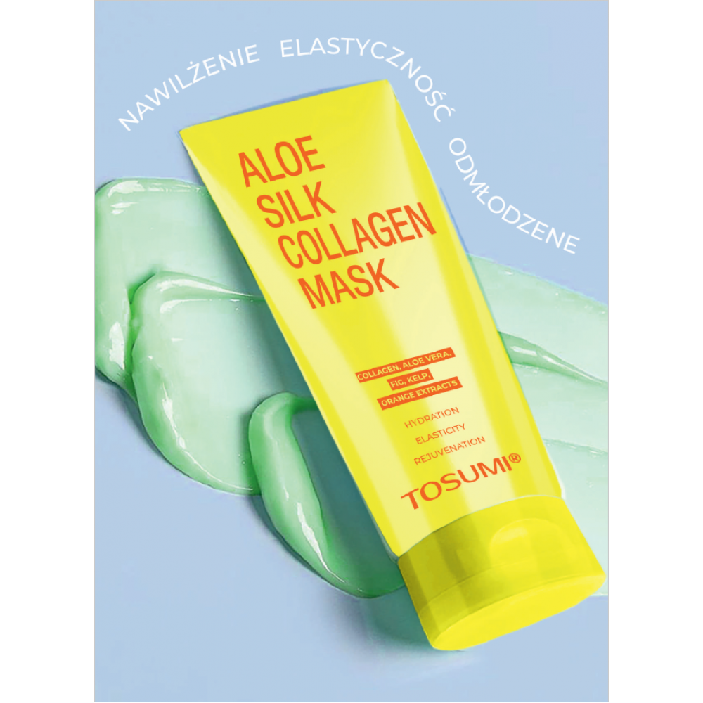Маска колагенова для тіла AloeSilk Collagen Mask TOSUMI 250 мл