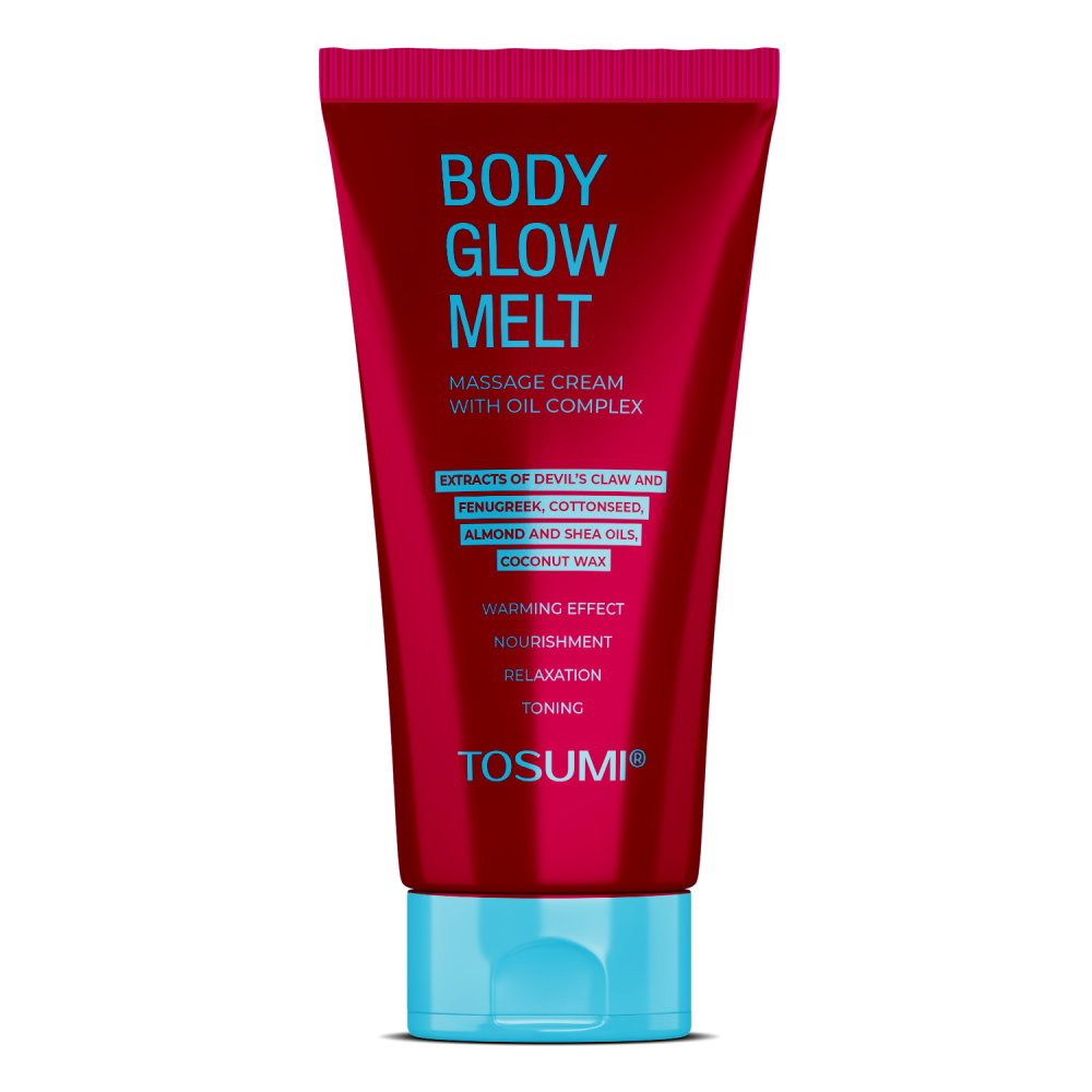 Massage Cream with Oil Complex BodyGlow Melt «TOSUMI»  250 ml