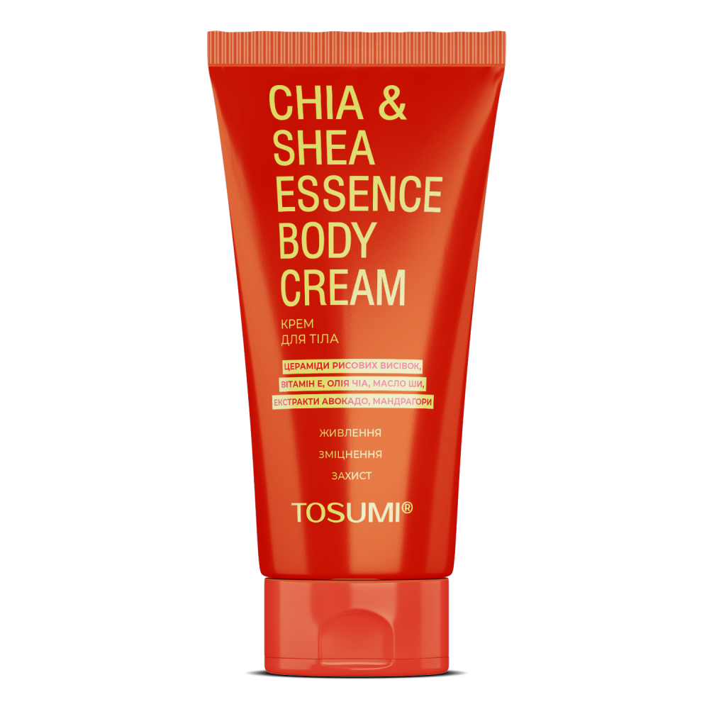 Крем для тіла екстра живлення Chia & Shea Essence Body Cream TOSUMI 250 мл