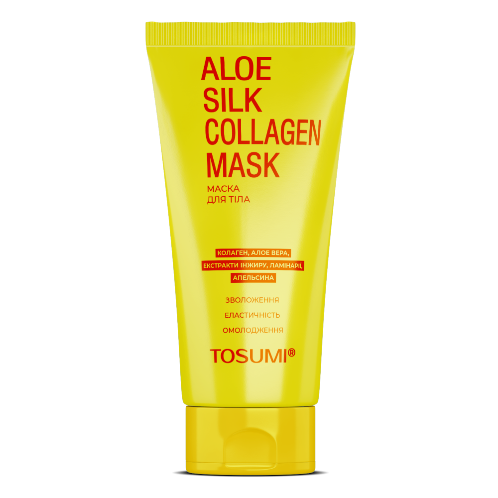 Маска колагенова для тіла AloeSilk Collagen Mask TOSUMI 250 мл