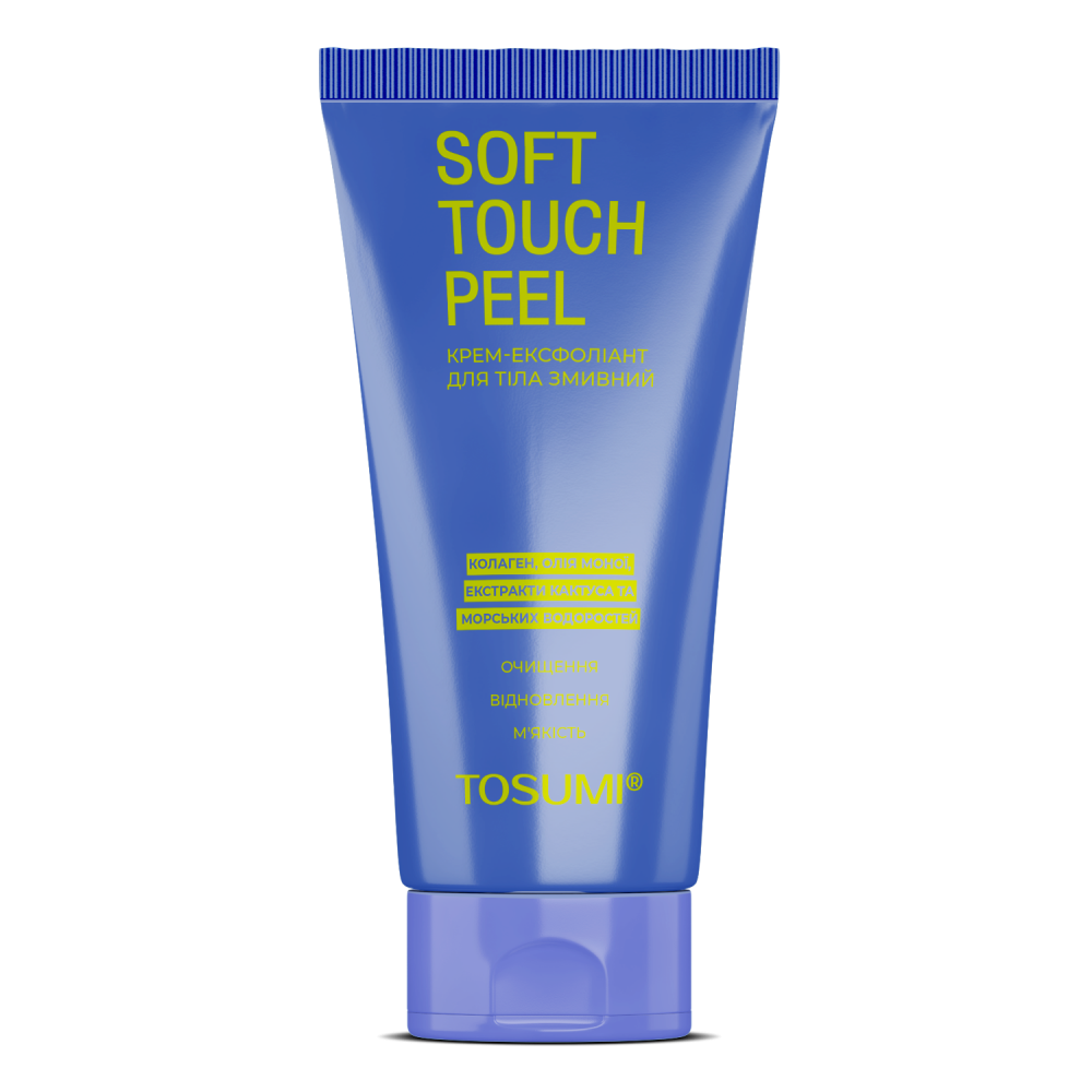 Rinse-off body exfoliating cream SoftTouch Peel «TOSUMI» 250 ml