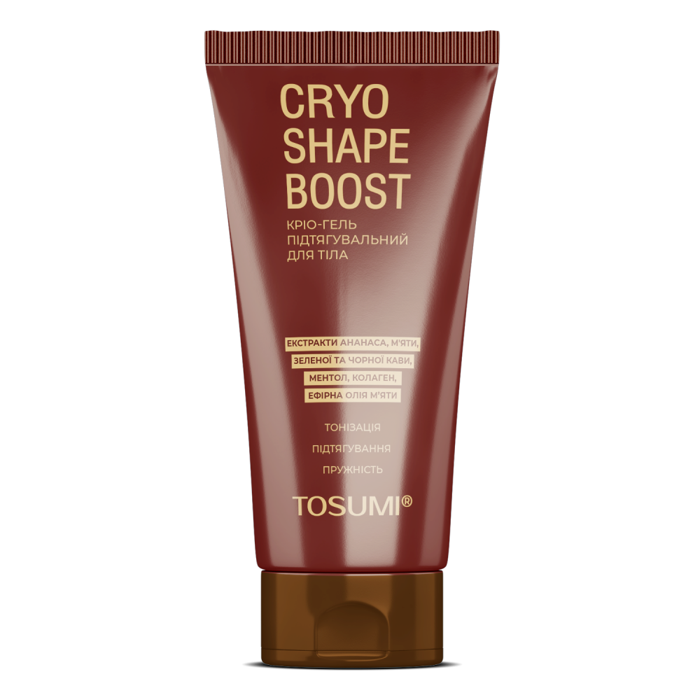 Firming and toning body cryo-gel CryoShape Boost  «TOSUMI» 250 ml