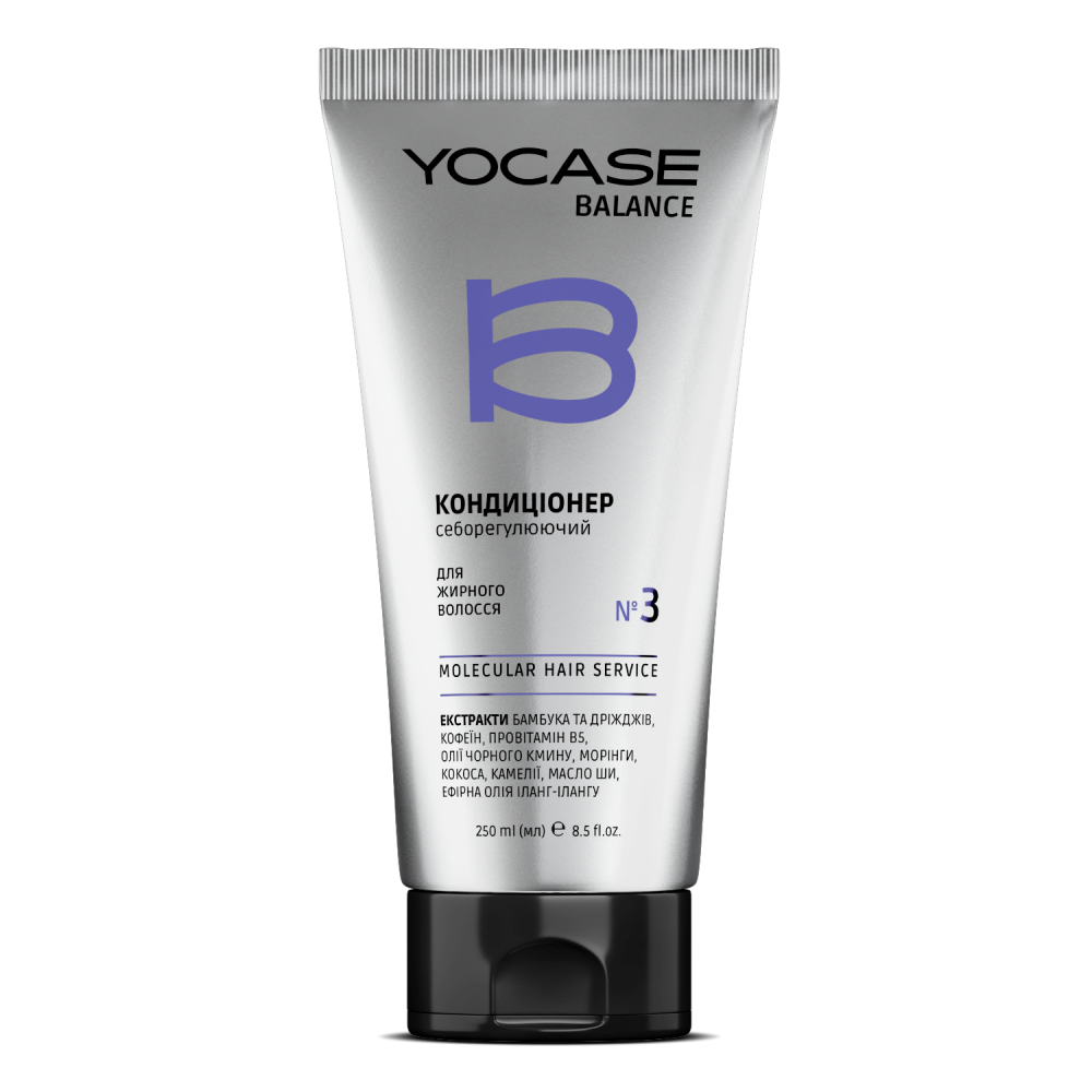 BALANCE Sebum-regulating conditioner for oily hair «YOCASE»  250 ml