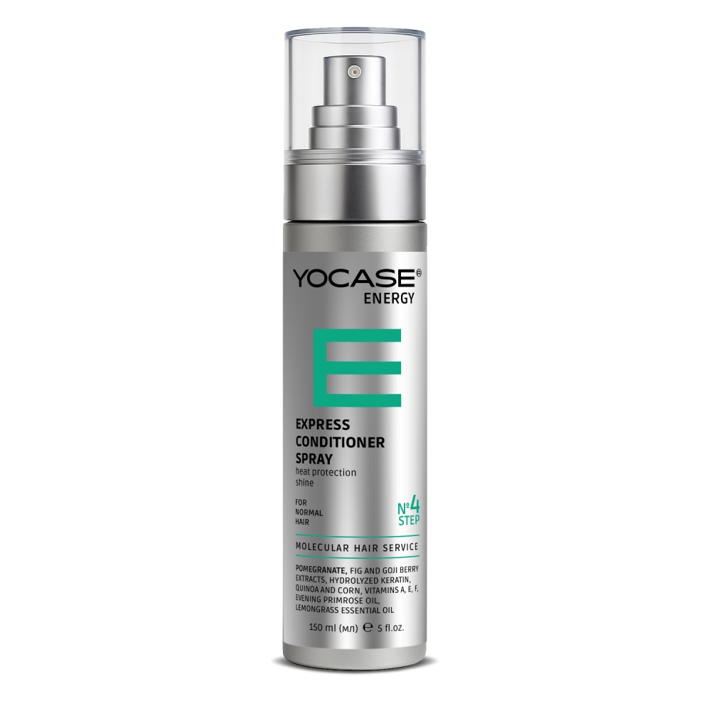 ENERGY Express conditioner, heat protection & shine spray for normal hair «YOCASE» 150 ml