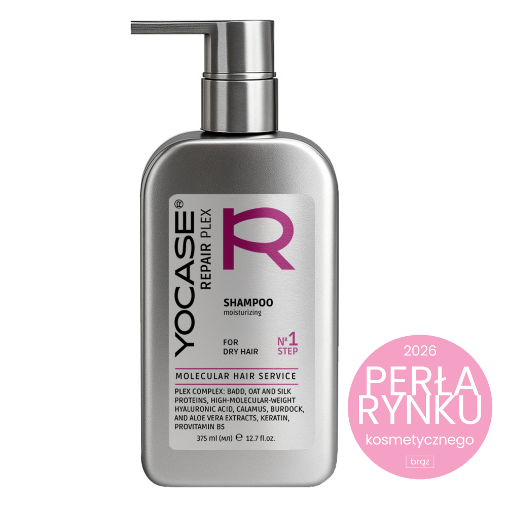 REPAIR Plex Moisturizing shampoo for dry hair «YOCASE»  375 ml