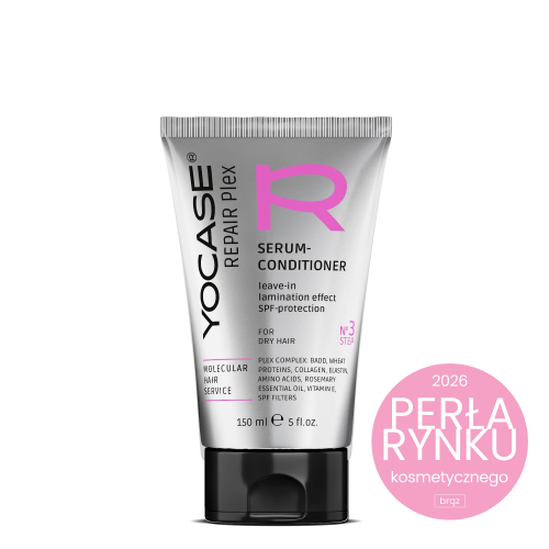 REPAIR Plex Leave-in conditioner-serum for dry hair - filling, lamination effect, SPF-protection «YOCASE» 150 ml