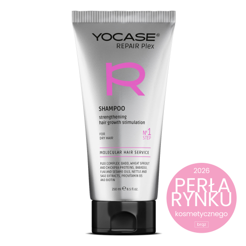 REPAIR Plex Strengthening shampoo: hair growth stimulation for dry hair «YOCASE» 250 ml