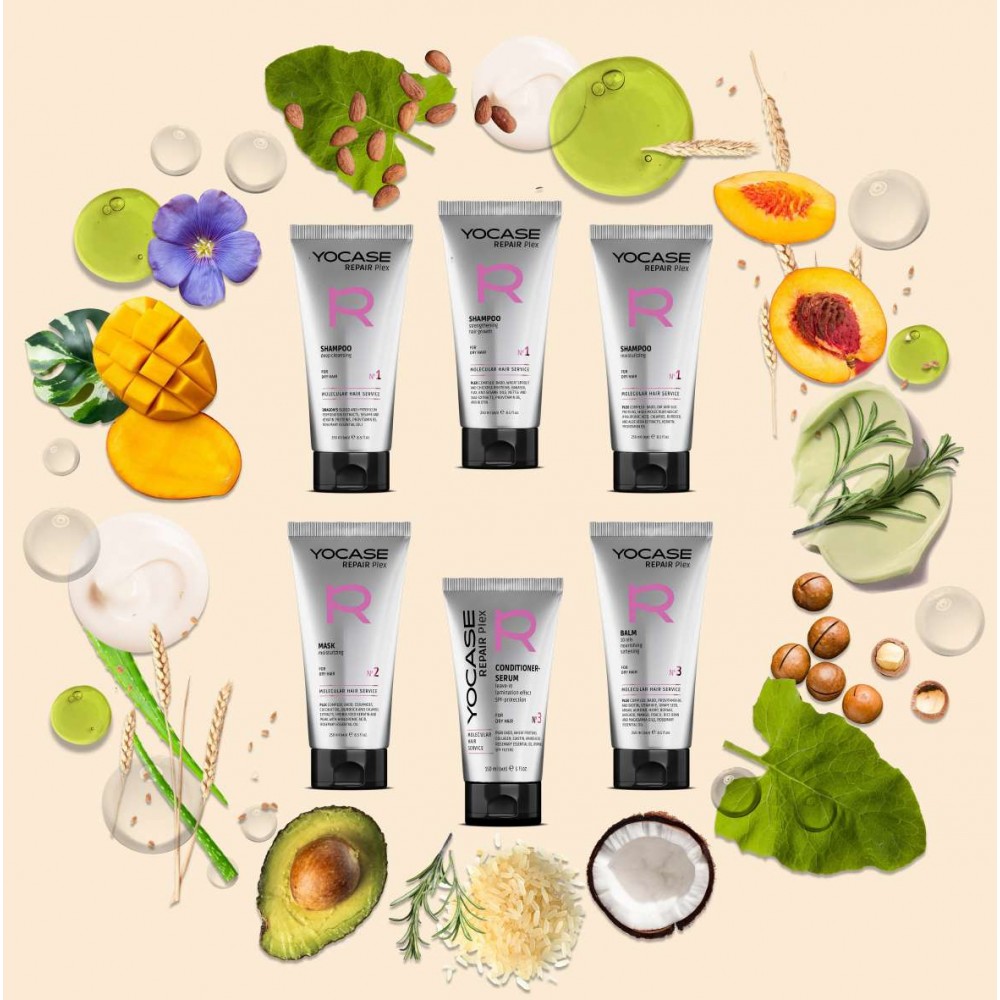 REPAIR Plex Deep cleansing shampoo «YOCASE» 250 ml