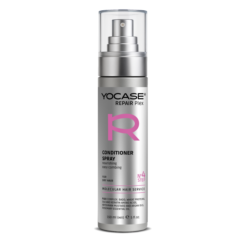 REPAIR Plex Conditioner spray nourishment & easy combing for dry hair «YOCASE» 150 ml