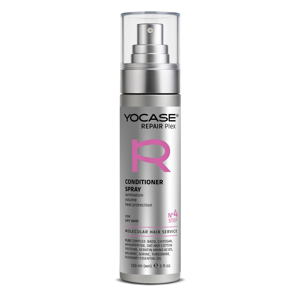 REPAIR Plex Conditioner spray lamination, volume & heat protection for dry hair «YOCASE» 150 ml