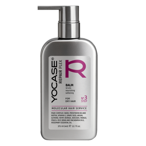 REPAIR Plex 10 Oils nourishing & softening balm for dry hair «YOCASE» 375 ml