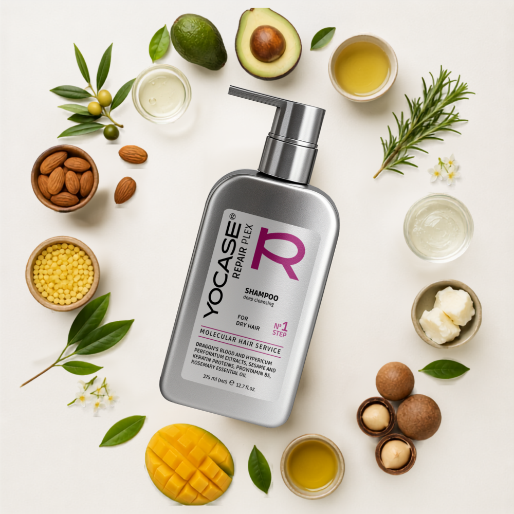 REPAIR Plex Deep cleansing shampoo «YOCASE» 375 ml